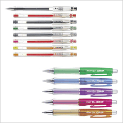 万年筆を中心とした各種筆記用具