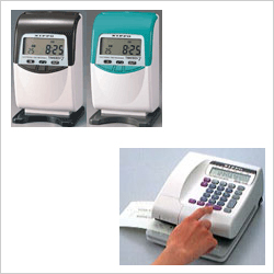 タイムレコーダー、チェックライター等
