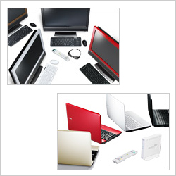 SI/サービス、ソフトウェア、サーバ、パソコン等