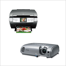 情報関連機器（プリンタ、スキャナ等コンピュータ周辺機器及びパソコン、液晶プロジェクター等映像機器）、電子デバイス（ディスプレイ、半導体、水晶デバイス）、
